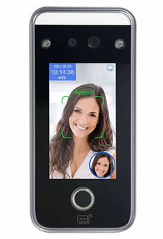 AI06F Dynamic Facial and Fingerprint Recognition System Terminal